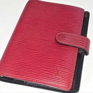 Louis Vuitton LV Epi Leather Agenda PM